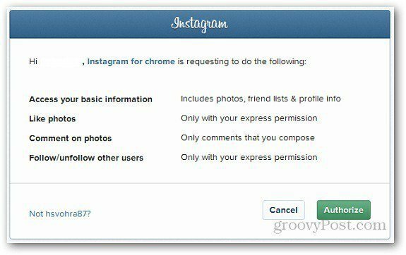 Instagram for Chrome Lar brukere bla gjennom Instagram i nettleseren