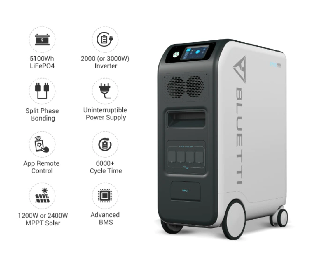 BLUETTI lanserer EP500 Home Backup Power System på Kickstarter