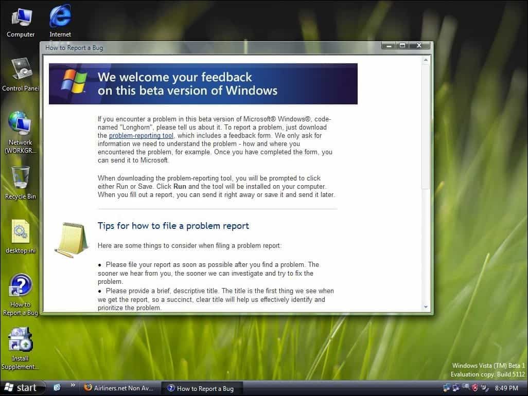 Windows Vista fyller 10 år i dag