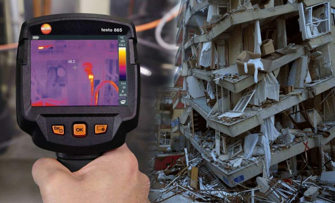 Hva er et termisk kamera og hva gjør det? Hvordan fungerer et termisk kamera i et jordskjelv?