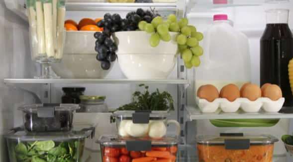 Anbefalinger for reolerordning for kjøleskap