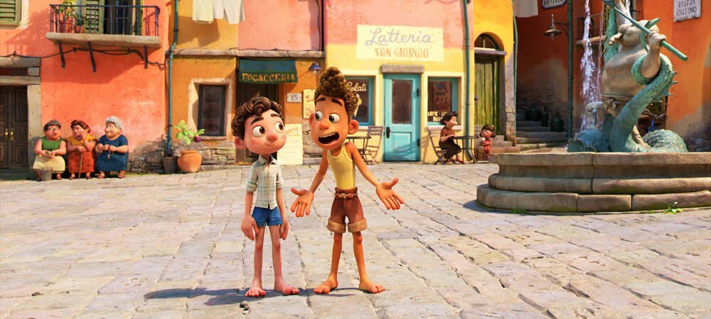 Disney Plus slipper trailer for Pixars "Luca"