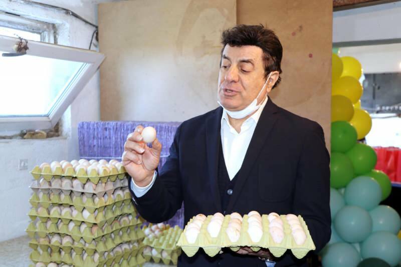 Berømte sanger Coşkun Sabah opprettet en gård: nå 'Yumurtacı Coşkun'