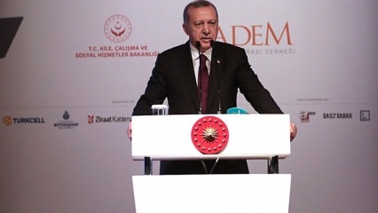 President Erdoğan: De som krenker kvinners rettigheter, vil bli dømt alvorlig