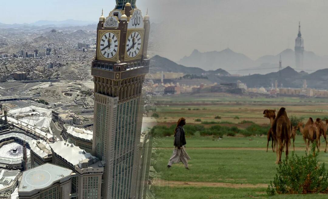 Fjell og sletter i Mekka er grønne! Nærmer apokalypsen seg? Her er varsler om apokalypsen...