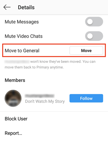 Mange meldinger i Instagram Creator Profile Direct Messages Inbox, trinn 1.