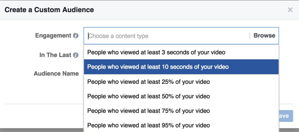 facebook video tilpasset publikum
