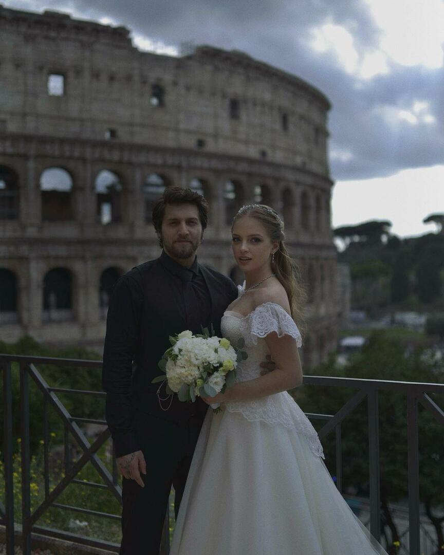Bryllupet til det berømte paret ble holdt i Roma