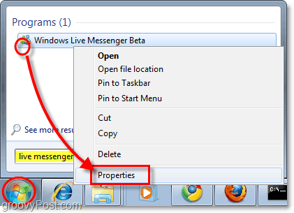 Slik legger du Live Messenger i Windows 7-systemmagasinet