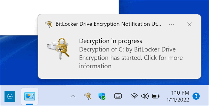 bruk BitLocker-kryptering i Windows 11