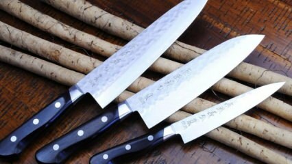 Typer og priser på kniver som skal oppbevares i hvert hjem