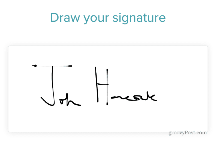 signwell draw signatur