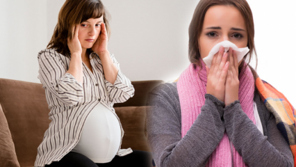 Hva er forkjølelse og influensa bra for gravide? Behandling av influensa hjemme under graviditet fra Saraçoğlu