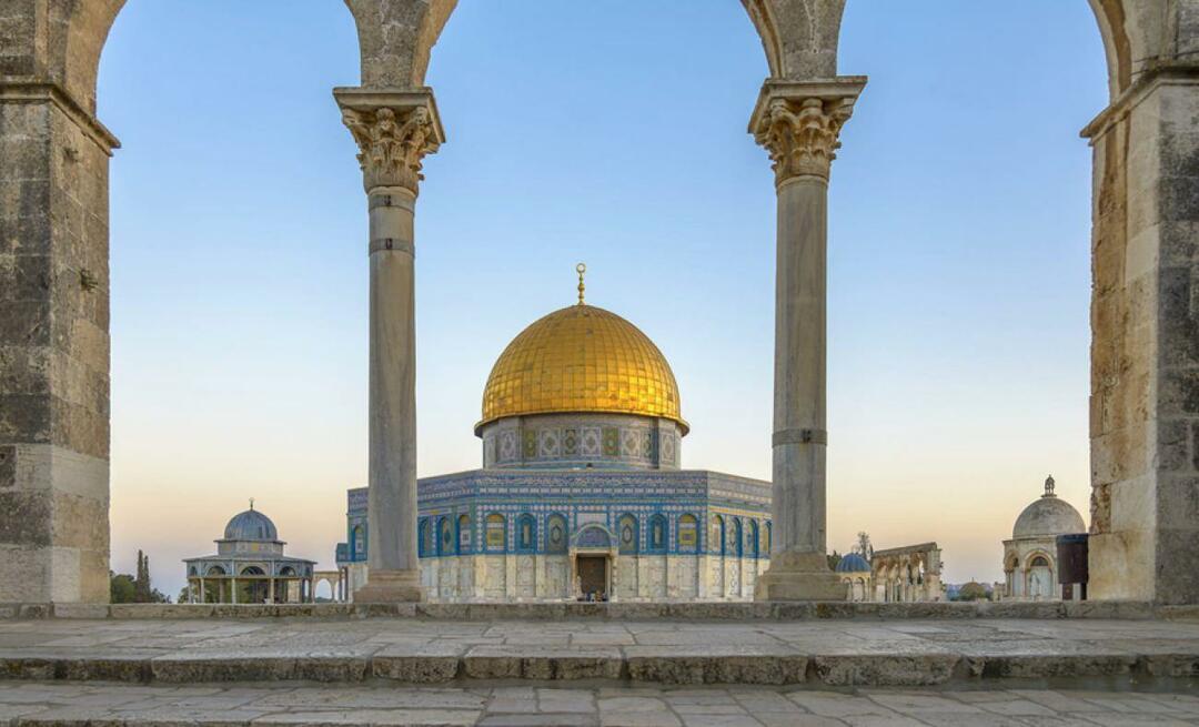 Hvor er Jerusalem? Hvorfor er Jerusalem viktig? Hvorfor er Masjid al-Aqsa så viktig?