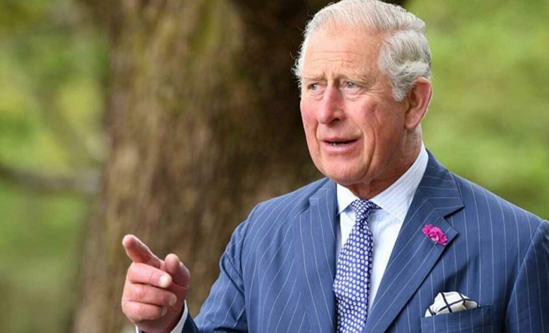 Kong III. Charles leter etter en gartner! Hans årlige avgift er nesten 1 million TL...