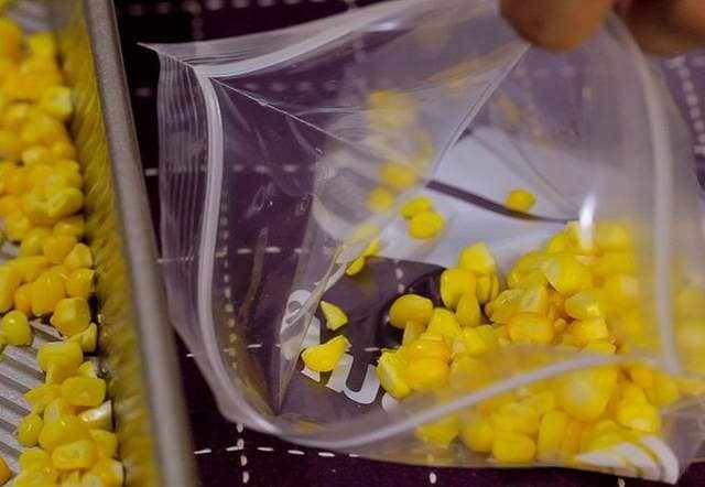 Hvordan lagre mais i fryseren
