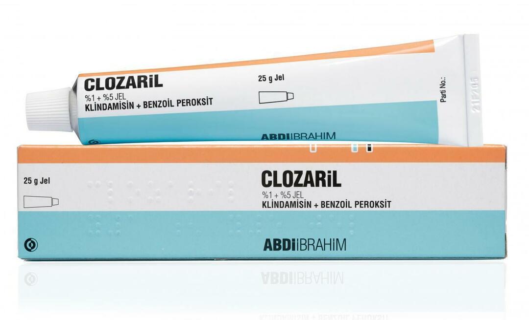 Hva er Clozaril gel, hva gjør det? Bruk av Clozaril gel! Clozaril gel pris 2023