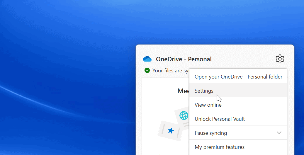 Fiks OneDrive som ikke synkroniserer