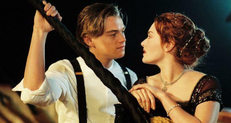 Et stillbilde fra filmen Titanic