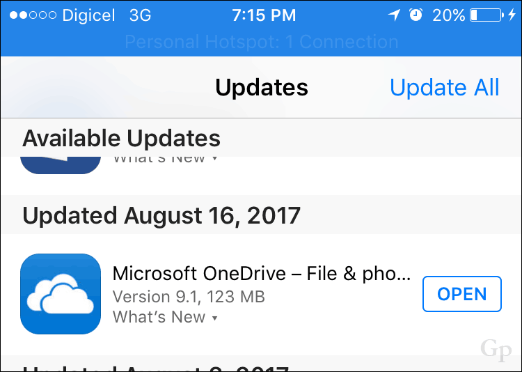 Slik bruker du PDF-skanneren i OneDrive for iOS