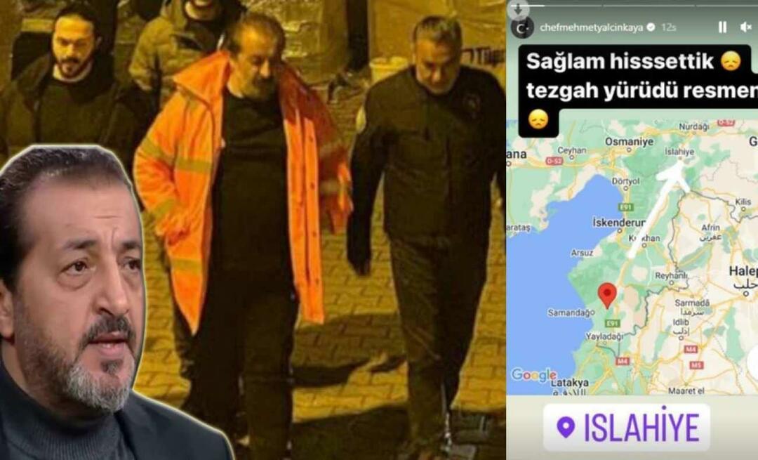 Mehmet Yalçınkaya ble fanget i et jordskjelv i Gaziantep! Han beskrev de fryktelige øyeblikkene: 