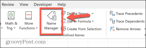 excel navneansvarlig