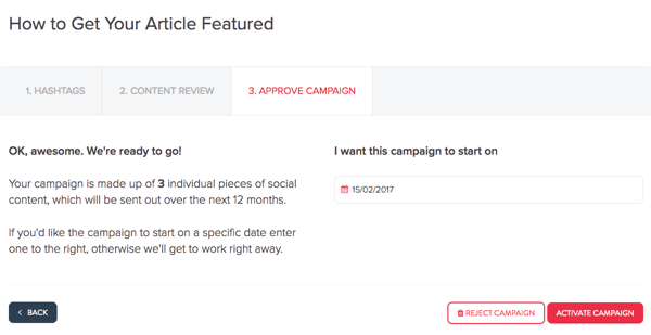MissingLettr.com tar seg av markedsføringen av blogginnlegget ditt i 12 måneder.