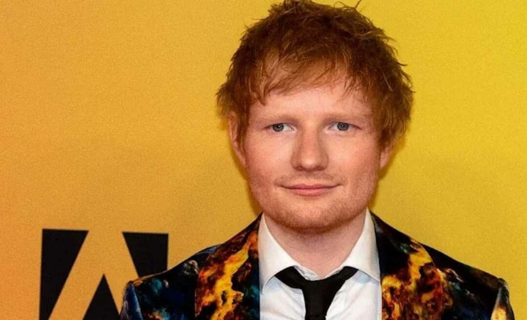 Utrolig kampanje fra den verdenskjente sangeren Ed Sheeran! Så mye fikk meg til å gi opp