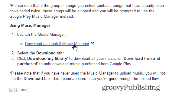 Last ned Google Music Manager