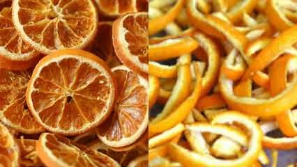 Hvordan tørkes appelsinen? Tørkemetoder for grønnsaker og frukt hjemme