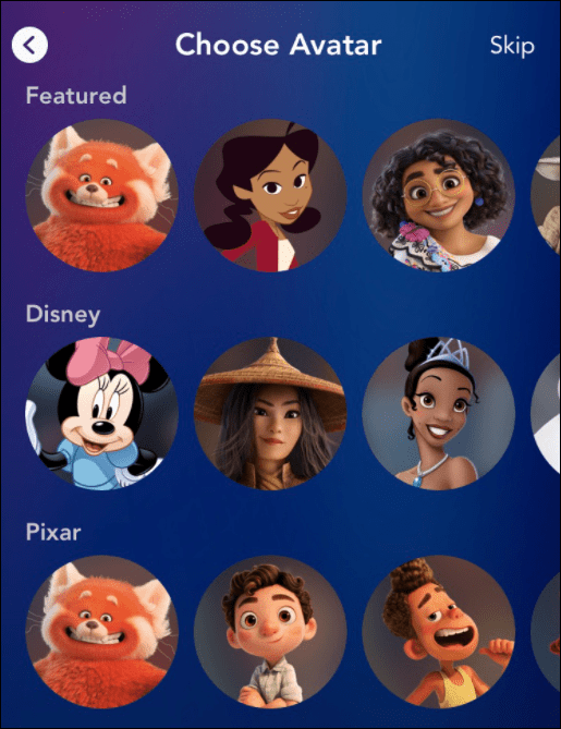 Disney-avatar oppdater foreldrekontrollene dine på disney plus
