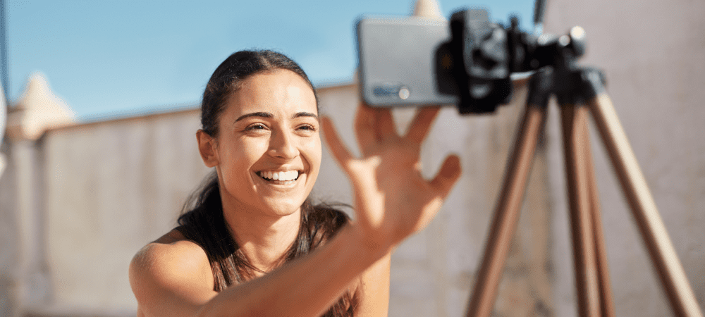 Hvordan ta en selfie på Android