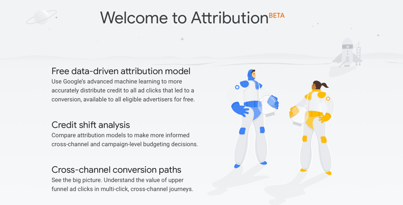 Google Analytics Attribution Beta-side