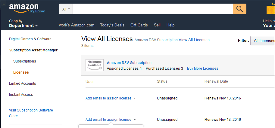 Amazon Windows 10 produktnøkkel