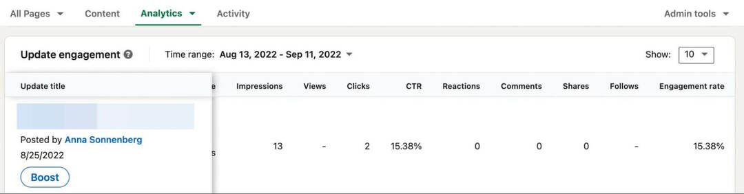how-to-use-evaluate-linkedin-content-analytics-company-page-posts-update-engagement-target-audience-example-9