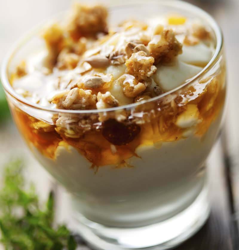 Hvordan olje yoghurt med honning?