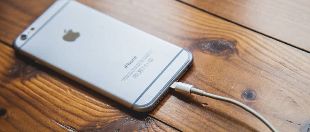 Hvordan aktivere eller deaktivere optimalisert batterilading i iOS 13