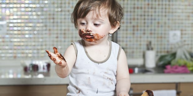 bør sjokolade gis til babyer