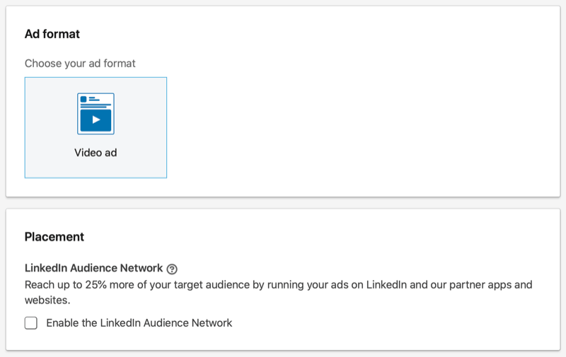 linkedin-annonsekampanjeformat og plasseringsalternativer