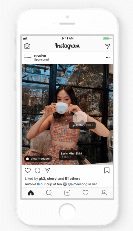 Instagram tester muligheten for bedrifter til å kjøre organiske shoppinginnlegg som annonser i Ads Manager.
