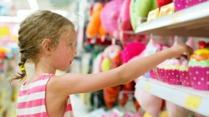 Hva skal være frekvensen av å kjøpe leker til barn?