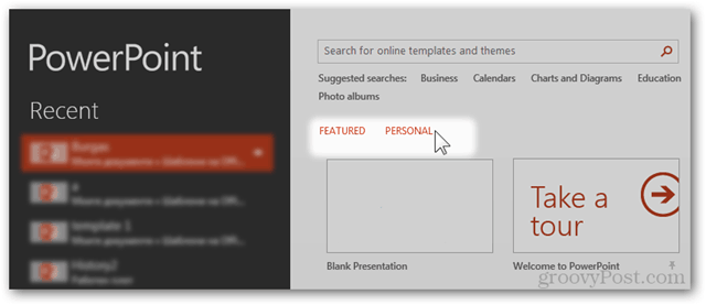 Office 2013-mal Opprett Lag tilpasset design POTX Tilpass lysbildefremvisning Opplæring Hvordan lage nye presentasjonsskjerm Personlige maler