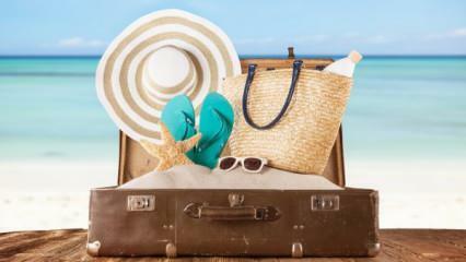 Hvordan er kofferten klargjort? 10 ting du må ha i kofferten! Gjøremålsliste for ferie