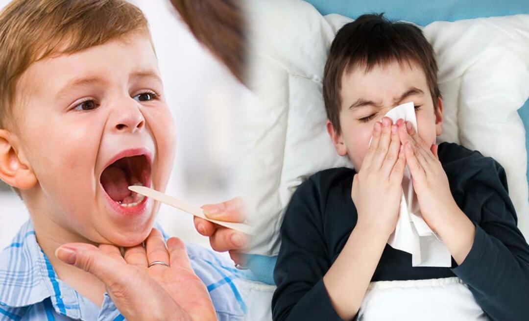Hvordan får barn sår hals? Hva er bra for halsinfeksjon hos barn?