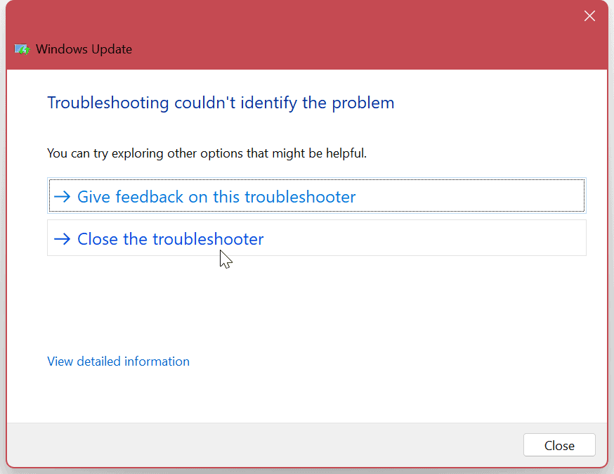 Ikke nok diskplass for Windows Update 