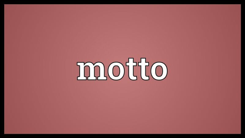 Hva betyr motto, hva brukes ordet motto til? Hva betyr ordet motto ifølge TDK?