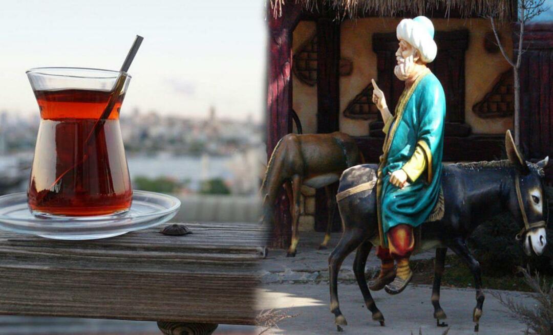 Nasreddin Hodja og tyrkisk te kom på UNESCO
