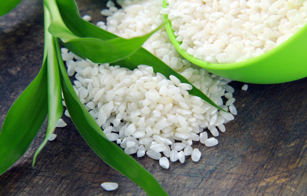 Slanketeknikk ved å svelge ris