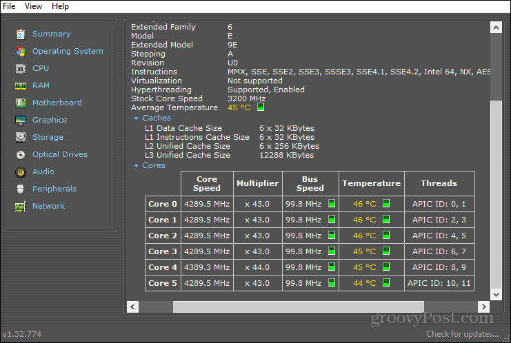 Sjekk CPU-temperaturen på Windows 11
