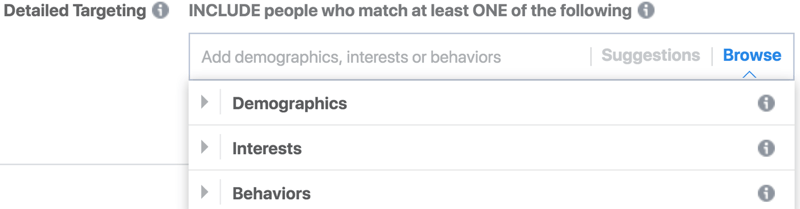 Unngå Facebook-annonsefeil; avgrense demografisk målretting med interesser og atferd.